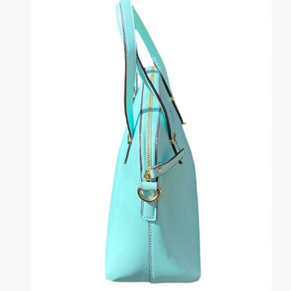 Kate Spade Cedar Street Maise Sky Blue Satchel EUC - Picture 3 of 9